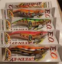 Fukushima 3.5 Squid Jig Egi Lure 21g Cuttlefish Sea Fishing Glow Sharp