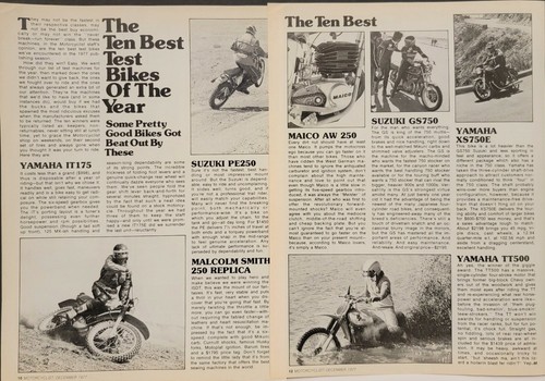 1977 best motorcycles - 1977,