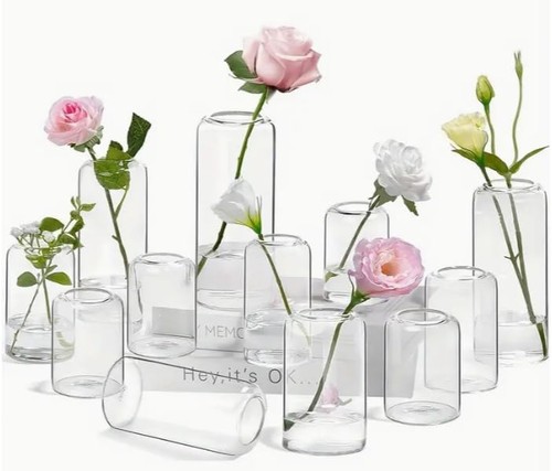 12pcs glass bud - glass, set