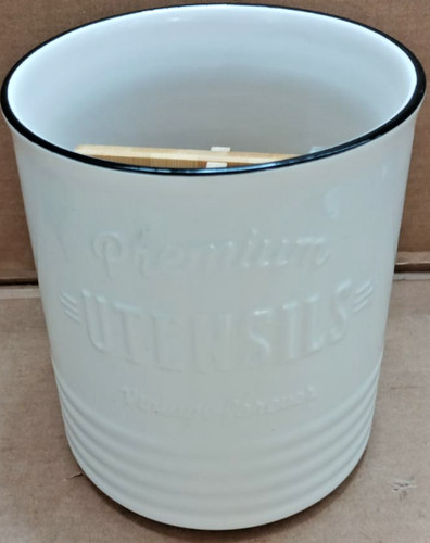 Kitchen utensil holder ceramic - utensil,