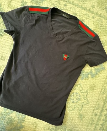 Gucci bee embroidered - embroidered, v-neck