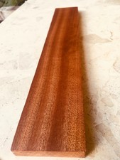 Mahogany Quarter Sawn Marine Grade planed blank Craft Hobby 385mm x 65mm x 15 mm