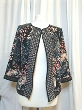 PER UNA M&S - Size 10 Open Jacket - Floral - 