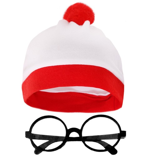 Find bobble hat glasses - hat,