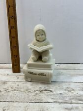 Department 56 Snowbabies Music Box " When You Wish Upon a Star" Statue Figure