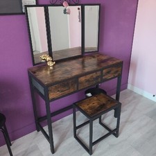 Dressing Table With Mirror And