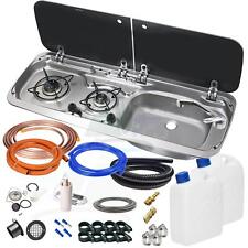 SMEV DOMETIC 9222 UNI CONVERSION KIT RIGHT SINK & HOB CARAVAN + TEMPLATE