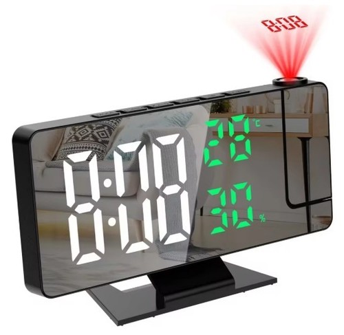 Led digital projection alarm - led,