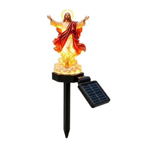 Solar led jesus christ garden - jesus,