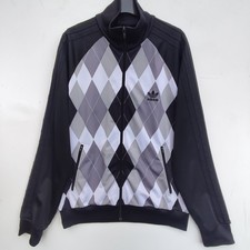 Adidas Originals Argyle Tracksuit Top Jacket | Men's Large