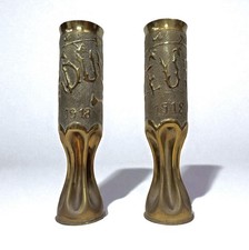 WW1 Pair of Brass French