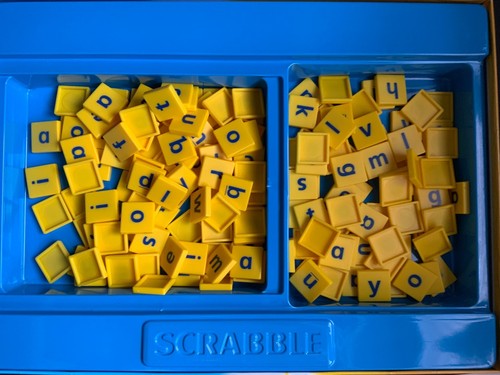 Mattel junior scrabble - scrabble, (1999)