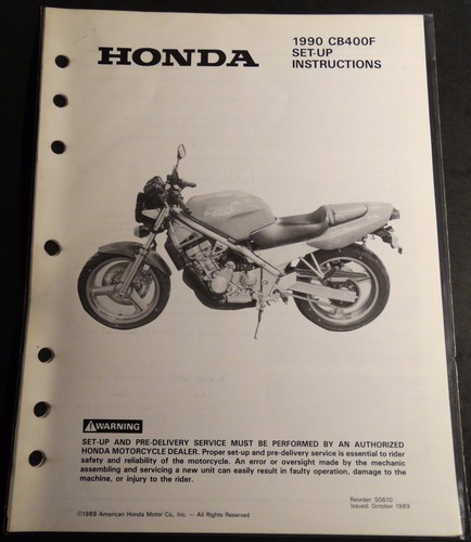 1990 honda motorcycle - 1990, cb400f