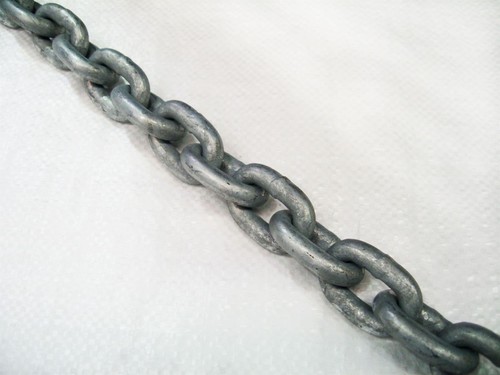 Galvanised short link anchor - galvanised,