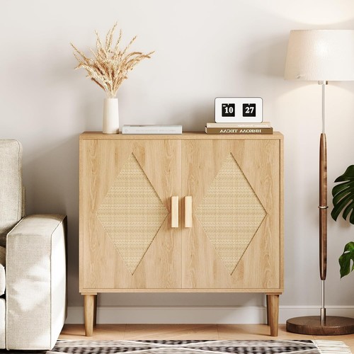 Buffet cabinet storage - cabinet, rattan