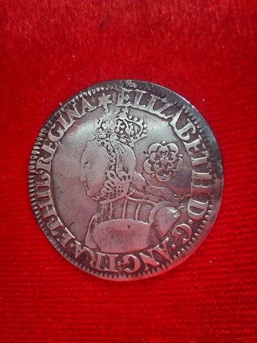 Elizabeth milled silver - i,