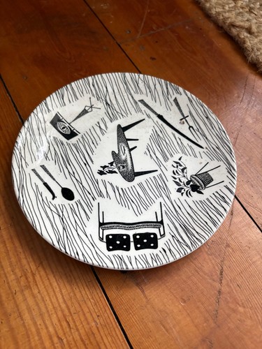 Vintage homemaker side plate - vintage,
