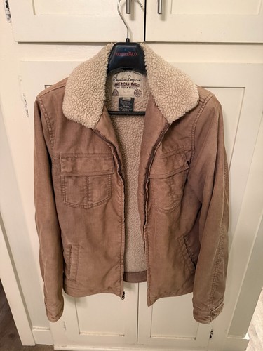 Corduroy sherpa trucker jacket - sherpa,