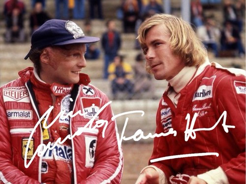 Niki lauda and james hunt - niki,