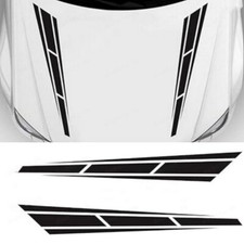 2x Car Stickers Racing Stripe