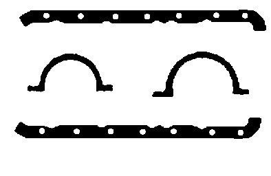 Oil sump gasket set fits - gasket,