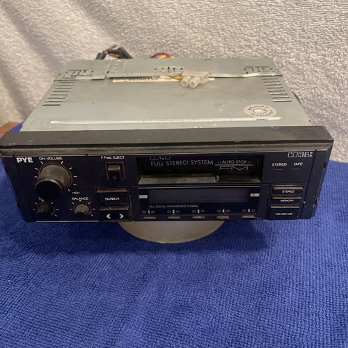 Vintage car radio cassette - vintage, pye