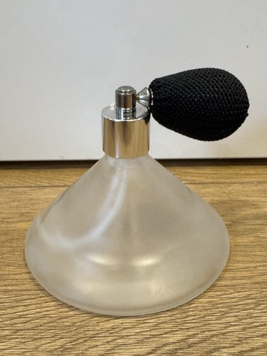 Frosted glass perfume atomiser - frosted,