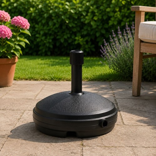 Plastic parasol umbrella base - parasol,