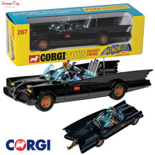CORGI BATMOBILE WITH BATMAN AND ROBIN RT26701 - 1/46 Scale