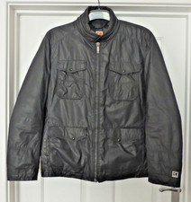 Boss Orange Thermore Rinnova Jacket Black Snap Pocket Fastening Medium