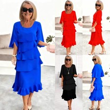 UK Women's Tiered Long Summer