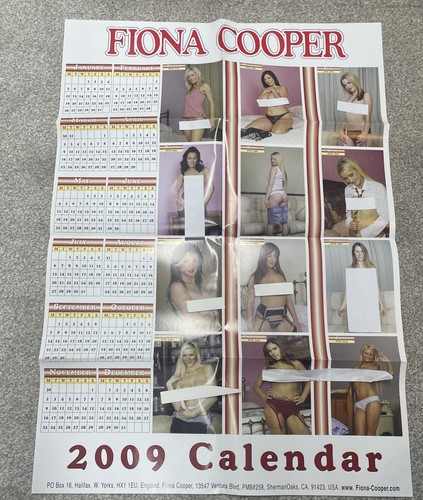 Fiona cooper calendar poster - cooper, calendar/poster