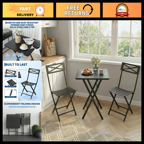 Piece patio bistro set - 3-piece,
