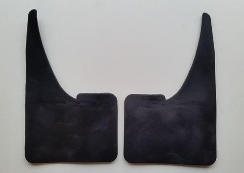Pair rear rubber - rubber, mudflaps
