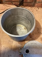 Vintage Butcher's Shop Cast Metal Meat Press Tongue Cheese Heavy Duty 17cm Dia.