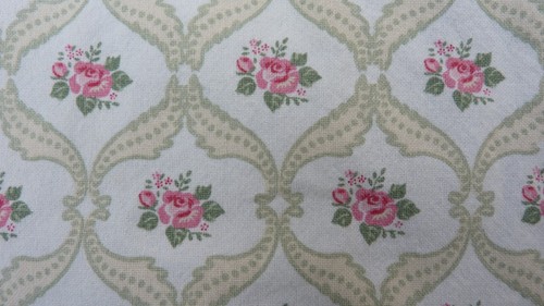 Old vintage french fabric - vintage,