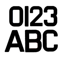 Optimist Dinghy Sail Numbers /