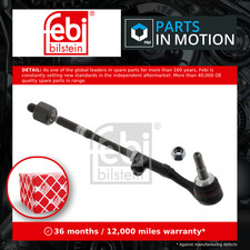 Steering Rod Assembly fits BMW Right 32106765236 Febi Genuine Quality Guaranteed