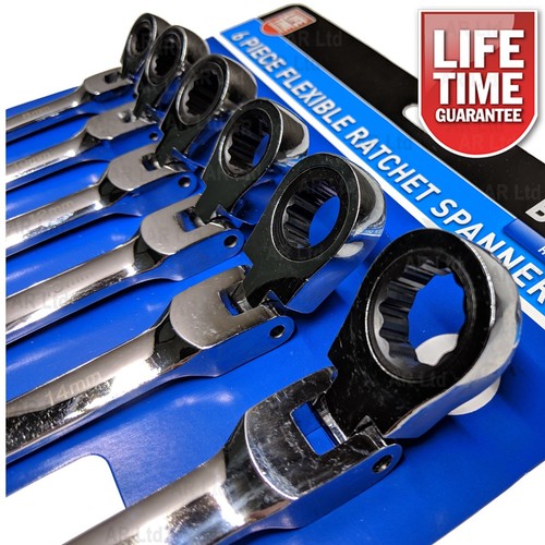 Piece flex ratchet spanner - 6,