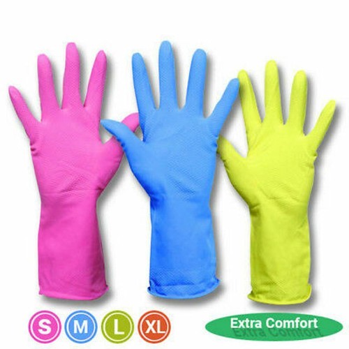 Household rubber gloves - rubber,