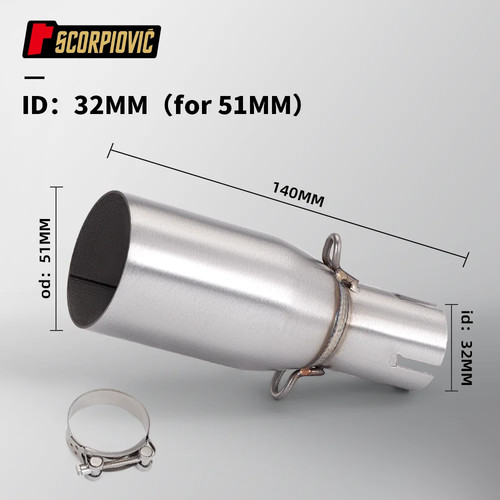 51mm motorcycle exhaust - 51mm,