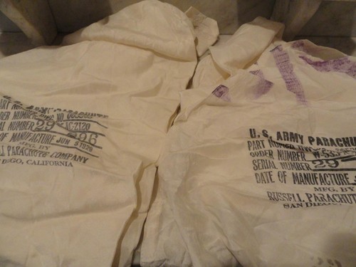 Wwii army silk parachute - wwii,