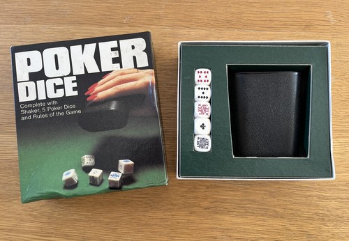 Vintage poker dice game - vintage,