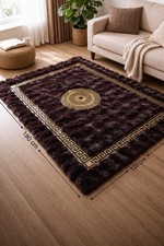 extra soft faux rabbit fur rug