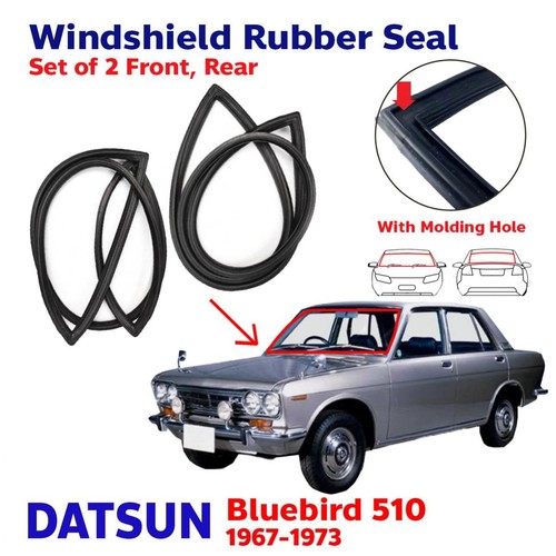 Windshield rubber weatherstrip - rubber,