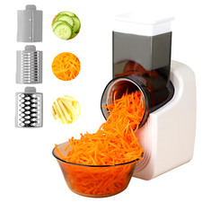 Electric Grater, Shredder, Vegetable Slicer Salad Maker, Fruit Cutter