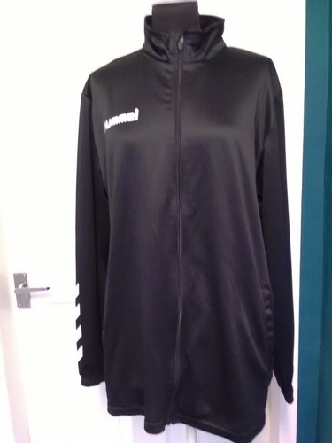 Hummel black full zip track - zip,