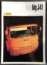 GUY BIG J4t 24/26 Ton GCW Tractor Chassis Sales Brochure AUG 1971 #0379 8.71