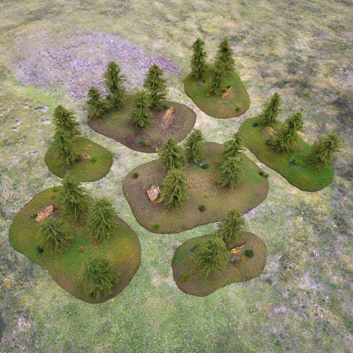 Handmade terrain scenery with - handmade,
