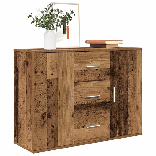 Old wood sideboard durable - old,